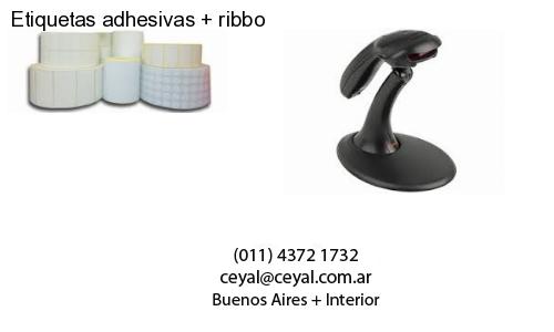 Etiquetas adhesivas   ribbo