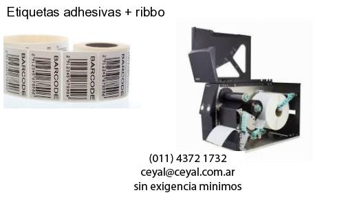 Etiquetas adhesivas   ribbo