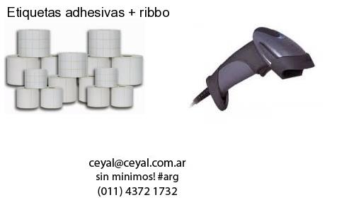 Etiquetas adhesivas   ribbo