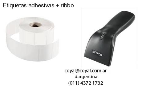 Etiquetas adhesivas   ribbo