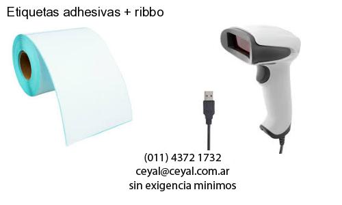 Etiquetas adhesivas   ribbo