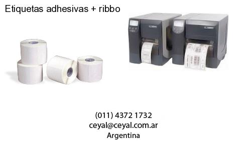 Etiquetas adhesivas   ribbo