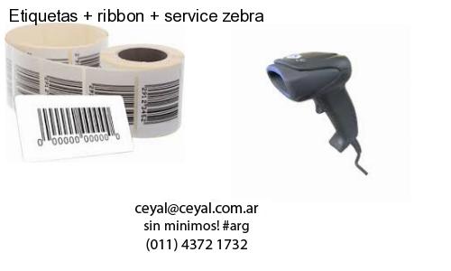 Etiquetas   ribbon   service zebra