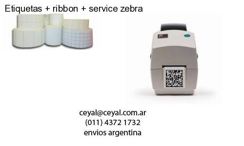 Etiquetas   ribbon   service zebra