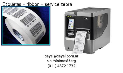 Etiquetas   ribbon   service zebra