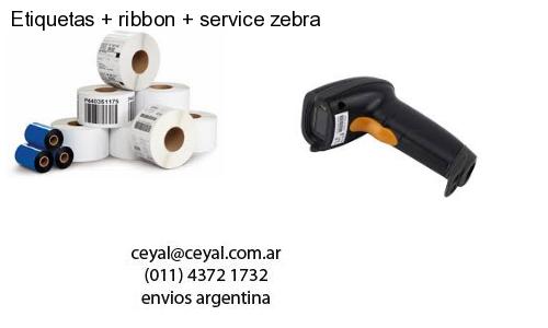 Etiquetas   ribbon   service zebra