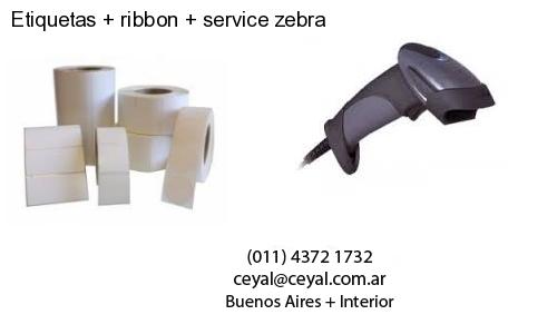 Etiquetas   ribbon   service zebra