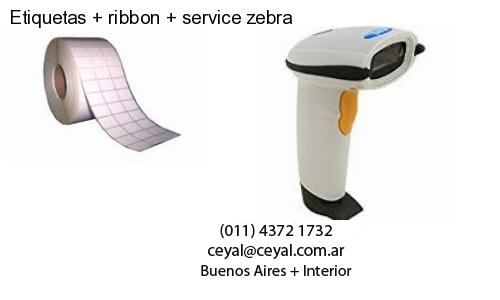 Etiquetas   ribbon   service zebra