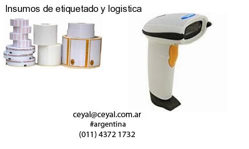 Insumos de etiquetado y logistica