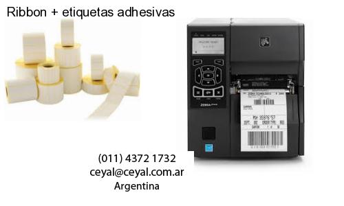 Ribbon   etiquetas adhesivas