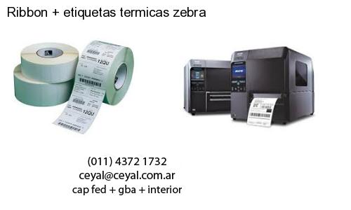 Ribbon   etiquetas termicas zebra