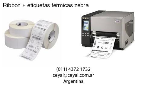 Ribbon   etiquetas termicas zebra