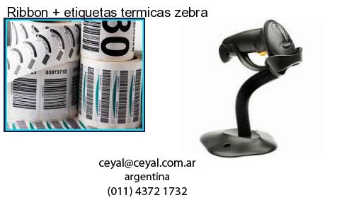 Ribbon   etiquetas termicas zebra