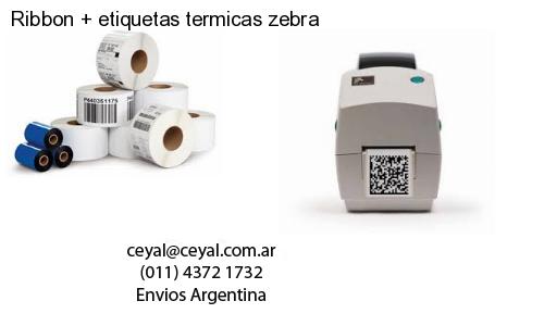 Ribbon   etiquetas termicas zebra