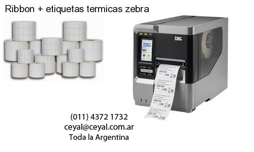 Ribbon   etiquetas termicas zebra