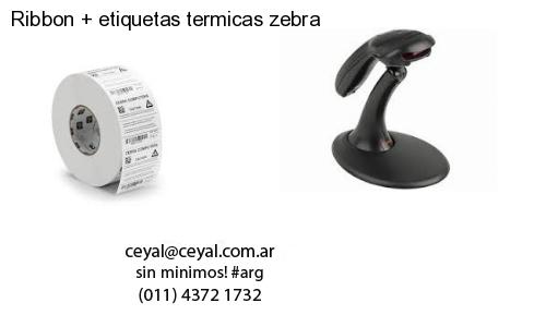 Ribbon   etiquetas termicas zebra