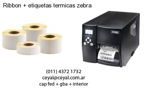 Ribbon   etiquetas termicas zebra