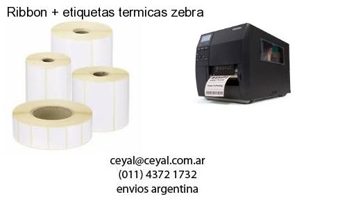 Ribbon   etiquetas termicas zebra