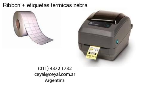 Ribbon   etiquetas termicas zebra