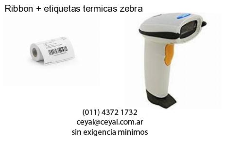 Ribbon   etiquetas termicas zebra