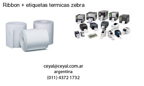 Ribbon   etiquetas termicas zebra