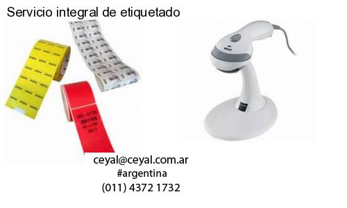 Servicio integral de etiquetado