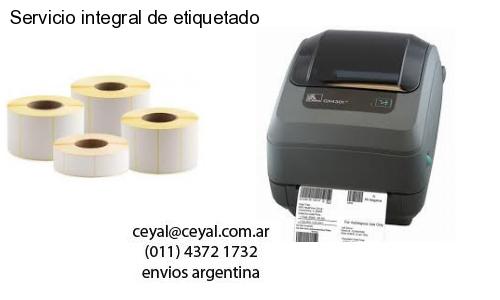 Servicio integral de etiquetado