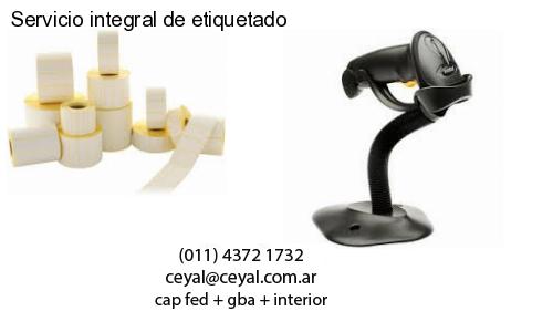 Servicio integral de etiquetado