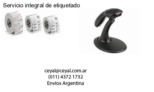Servicio integral de etiquetado