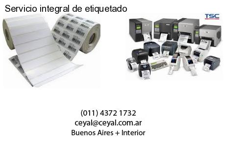 Servicio integral de etiquetado