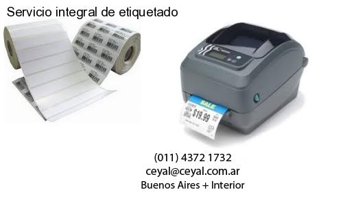 Servicio integral de etiquetado