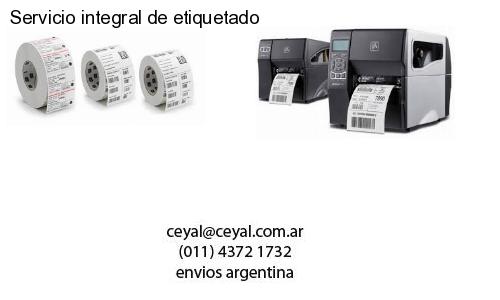 Servicio integral de etiquetado