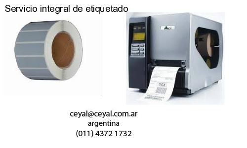Servicio integral de etiquetado
