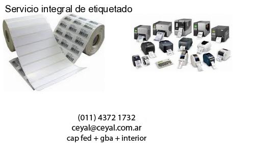 Servicio integral de etiquetado