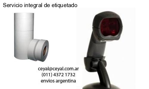Servicio integral de etiquetado