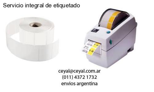 Servicio integral de etiquetado