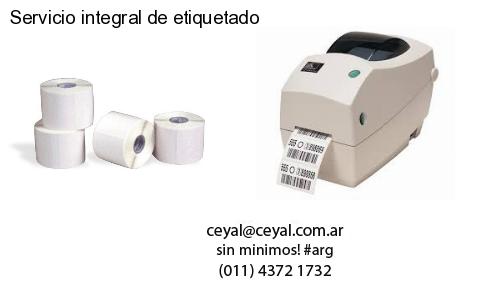Servicio integral de etiquetado