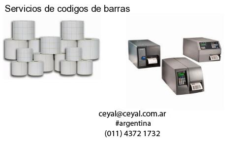 Servicios de codigos de barras