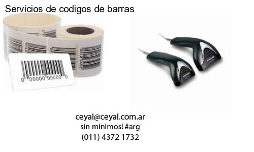 Servicios de codigos de barras