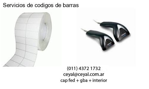 Servicios de codigos de barras