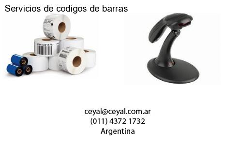 Servicios de codigos de barras