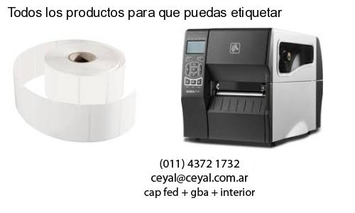 Todos los productos para que puedas etiquetar