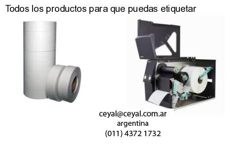 Todos los productos para que puedas etiquetar