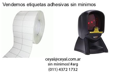 Vendemos etiquetas adhesivas sin minimos