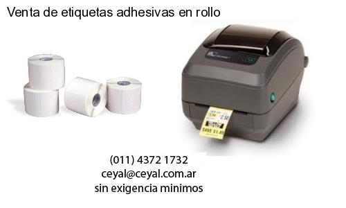 Venta de etiquetas adhesivas en rollo