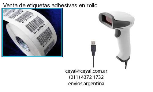 Venta de etiquetas adhesivas en rollo