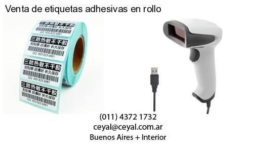 Venta de etiquetas adhesivas en rollo