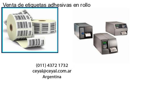 Venta de etiquetas adhesivas en rollo
