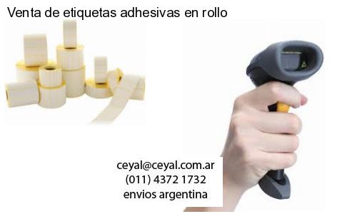Venta de etiquetas adhesivas en rollo
