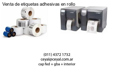 Venta de etiquetas adhesivas en rollo